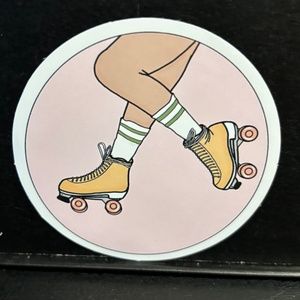 ROLLAR SKATER LEGS STICKER